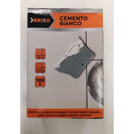 Electroservice brixo ciment blanc 1kg 365340