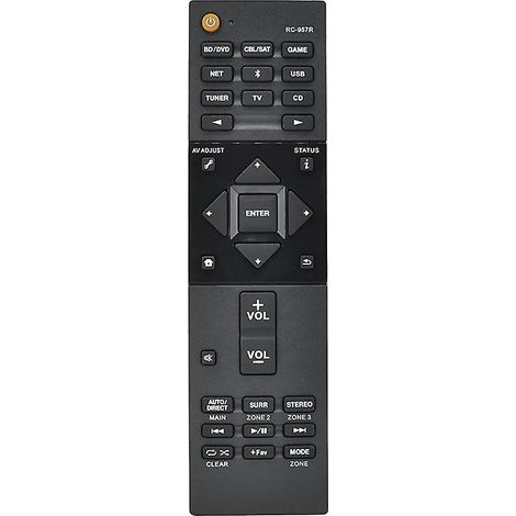 Télécommande RC-957R compatible avec les amplificateurs AV Pioneer VSX-LX102, VSX-LX302 et VSX-832 (1/5)