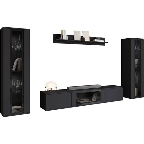 Conjunto de salón Torcame 103, Negro