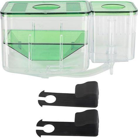 Breeding Box, Aquarium, Plastic, Double Layer, Insulated, Fry, Shrimp (1/5)