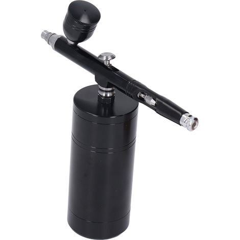 Pistolet à peinture électrique portable sans fil, rechargeable USB, 18 psi, noir, kit complet (1/5)