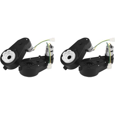 Compatible avec 4 boîtes de vitesses de voiture électrique pour enfants, moteur 550 12, moteur haute vitesse 40000 avec boîte de vitesses et moteur CC RS550. (1/5)