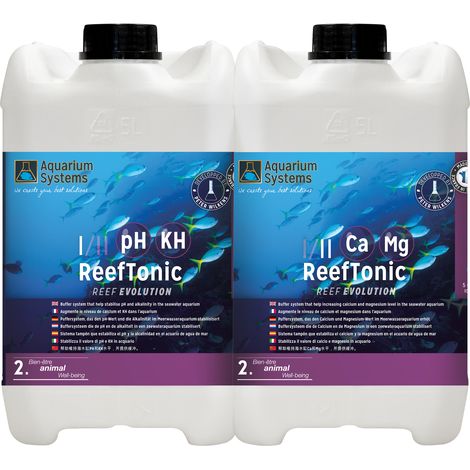 Aquarium Systems REEF EVOLUTION Reef Tonic I & II - 2x 5 Liter