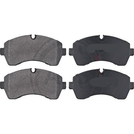 KIT PASTIGLIE FRENO ANTERIORI compatibile con MERCEDES-BENZ SPRINTER 3/3,5-t FURGONATO PIANALE PIATTO/TELAIO (B907, B910) / PASTIGLIE FRENANTI AUTO OEM 37552, / SOSTITUZIONE DIRETTA / BASSA POLVERE / 