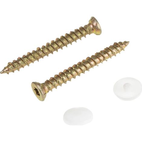 Vis à béton RS PRO en Acier au carbone M6, 6mm x 60mm ( Prix pour Paquet de 100 )