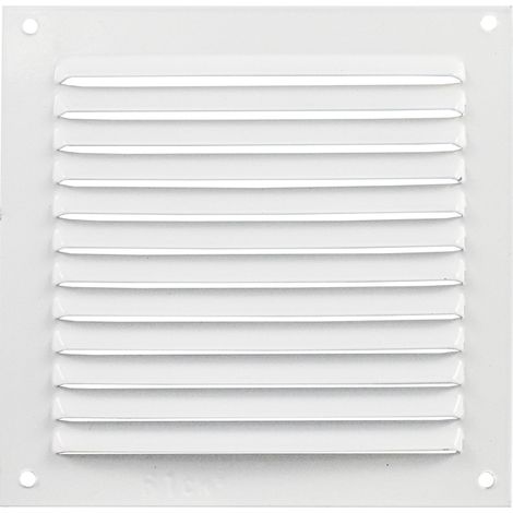 REJILLA PLANA 15X15 CHAPA BLANCA