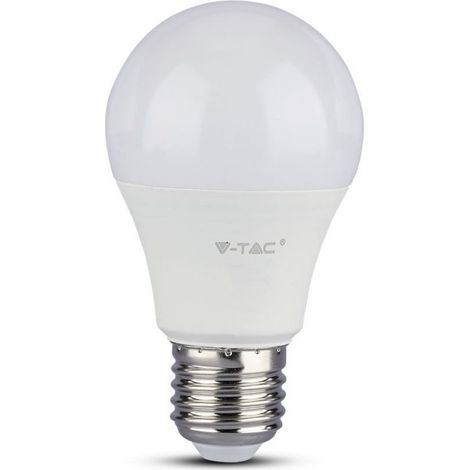 V-TAC VT-2099 Lampadina LED E27 9W A60 Bianco naturale - 4000K