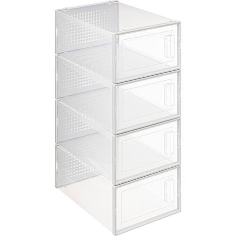 Transparente Schuhboxen STAK, 4er-Set (1/5)