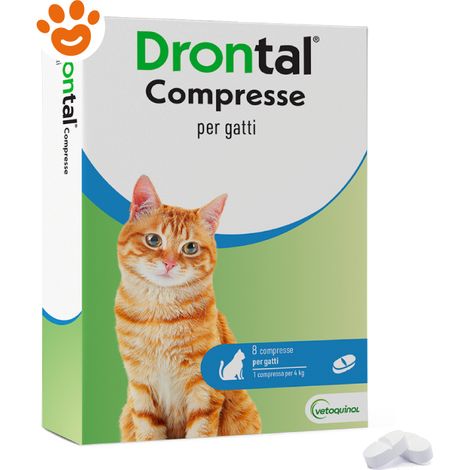 Vetoquinol Cat Drontal - Confezione 2 Compresse -