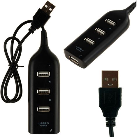 TG66249 HUB USB DIVISOR DE 4 PUERTOS DIVISOR USB (1/5)