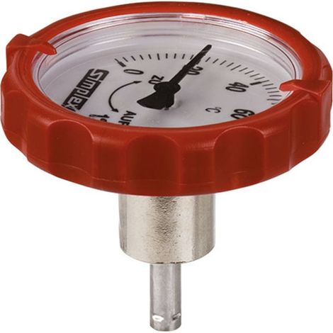 Flamco Maniglia termometro esecuzione lunga DN20-50 Kst. rosso, F10304