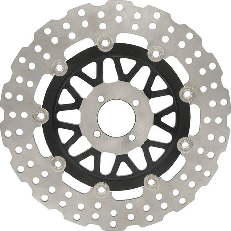 Disque de frein moto universel 310mm percé fendu, dissipation thermique optimale, remplacement pour Suzuki (1/5)