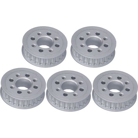 Courroie poulie 5 pièces alésage 14mm roue synchrone HTD pour machines CNC, laser et équipements d'ingénierie. (1/5)