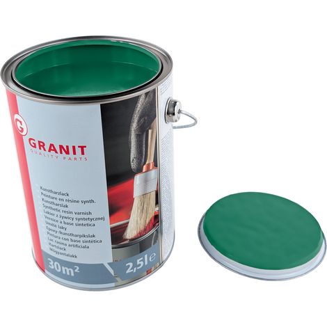 Barniz de pintura color turquesa RAL 6016 Nopolux Wilckens Granite, lata de 2,5 l (1/3)