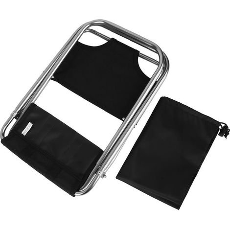 Klappbarer Hocker aus Aluminiumlegierung – Outdoor-Angelstuhl – Tragbarer Campingstuhl – 100 kg – 1 Stück (1/5)