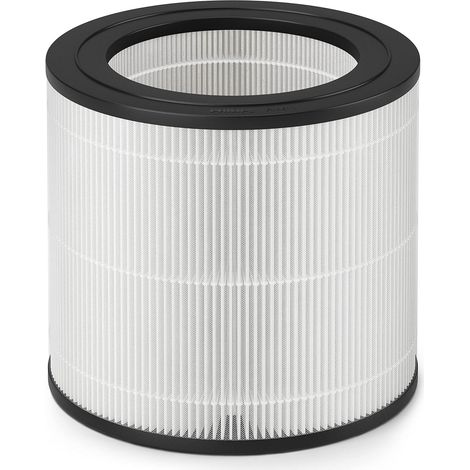Für Philips AC0650 und AC0651/10 Luftreiniger-Ersatzfilter, NanoProtect HEPA, 12 Monate, Lebensanzeige, Schwarz/Weiß (FY0611/30) (1/3)