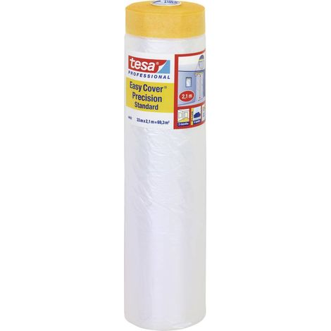 tesa 04402-00001-01 Pellicola di protezione per superfici tesa Easy Cover® Arancione (L x L) 33 m x 2.1 m 1 pz.