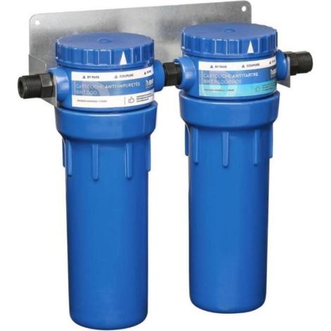 Filtre - BWT - PILODIPHOS PAP - La station duplex pour retenir impuretés et protéger contre tartre et corrosion