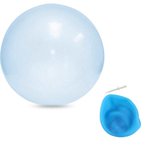 Boule à bulles gonflable pour adultes et enfants, ballon rempli d'eau, jouet en plein air, plage, jardin, piscine, fête (1/5)