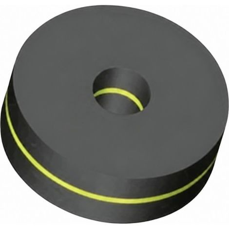 Gebohrte Klappe Neopan EPDM Nr. 5 4x12x5 - Beutel mit 25 Stück.