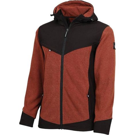 Gilet de Travail Randy - Taille L - Terracotta - Résistant et Confortable - D-Work