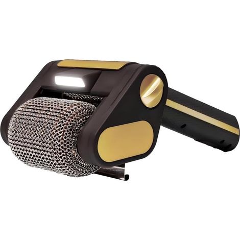 Brosse de nettoyage pour gril avec lumière LED puissante, rouleau en acier inoxydable 304, nettoyeur de gril motorisé pour les aliments brûlés-AquaForge (1/5)