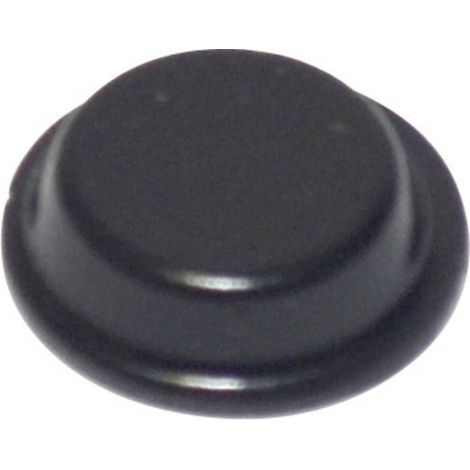 TOOLCRAFT PD2125SW Gerätefuß selbstklebend, rund Schwarz (Ø x H) 12.7 mm x 3.5 mm 1 St.