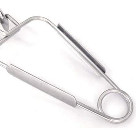 Set mit 2 Edelstahl-Schneckenzangen – Schneckenclips, leicht zu reinigen – Mini-Küchenzange (1/5)
