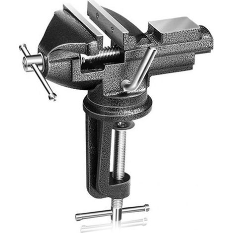 Étau rotatif à 360° pour établi, ouverture de table de 73 mm, outil de serrage en acier moulé, largeur de 80 mm / 3,15 pouces, poids de 1,81 kg / 3,99 lb
