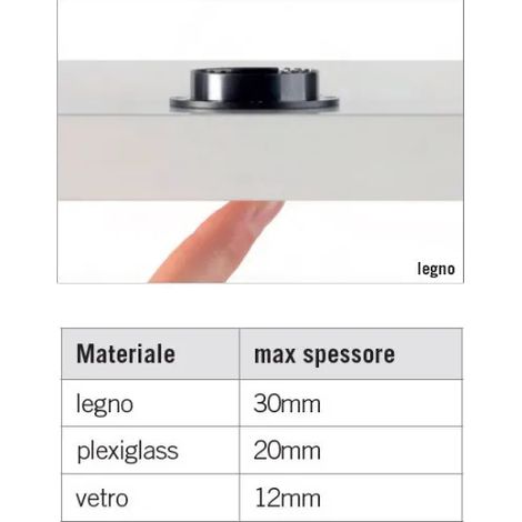 INTERRUTTORE CAPACITIVO DIMMERABILE CAPSENS DOMUS LINE OFFERTA (1/5)