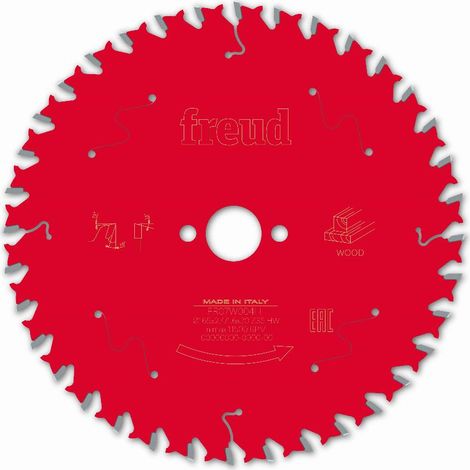 Hoja para sierra circular portátil FREUD - Ø165 2,4/1,6 AL20 Z36 BA 10° - F03FS09689 -FR07W004H