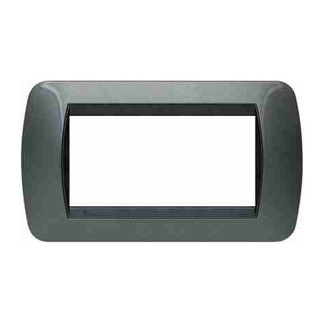 BTIL4804AC Placca Livinglight 4 moduli