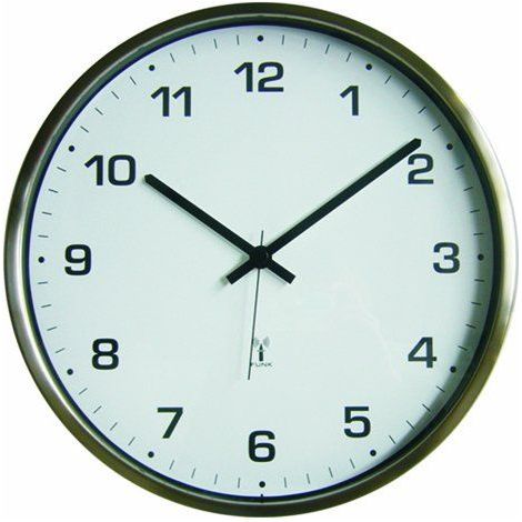 Technoline WT 8900 Funk-Wanduhr Edelstahl (1/2)
