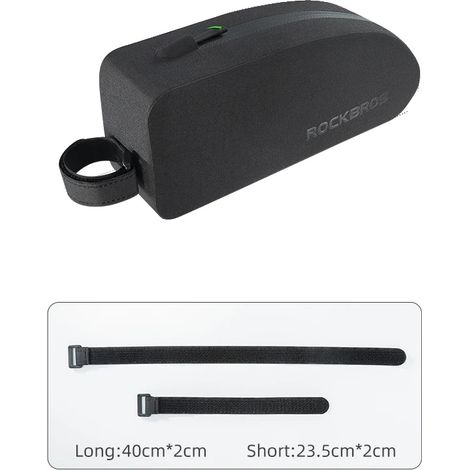 Bolsa impermeable para bicicleta, gran capacidad, AS-019-1 1.6L (1/2)