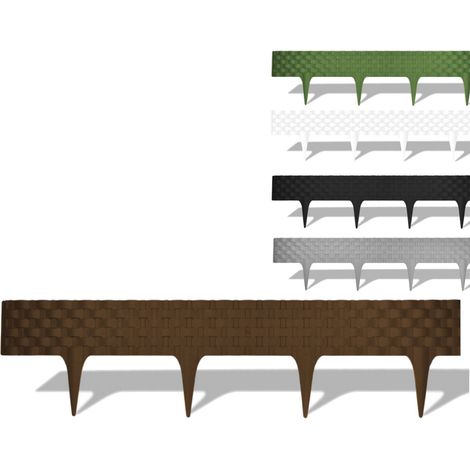 Palisade RattanPalisade L-2,40 m, Dunkelbraun, Pack. 3 Stk., 820x95/200 mm, UV (1/4)
