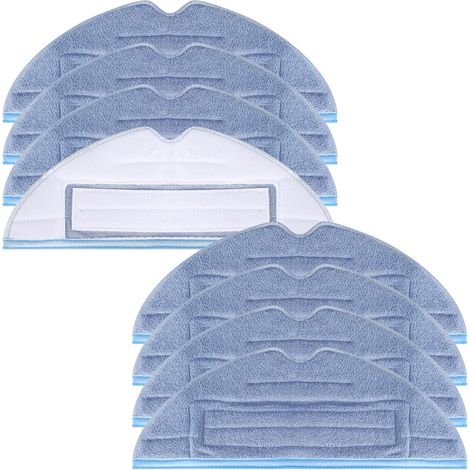 16 pièces Rechange pour serpillière pour Roborock S8/S7/S7 MaxV Ultra/S7 MaxV Plus/S7 MaxV/S7 Max Ultra/S7 Pro Ultra/T7, en Microfibre Douce, lavables et réutilisables