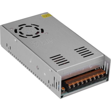 Alimentation à découpage en alliage d'aluminium pour moteur d'atomiseur avec dissipateur thermique, idéale pour vidéosurveillance et caméras de sécurité. (1/5)