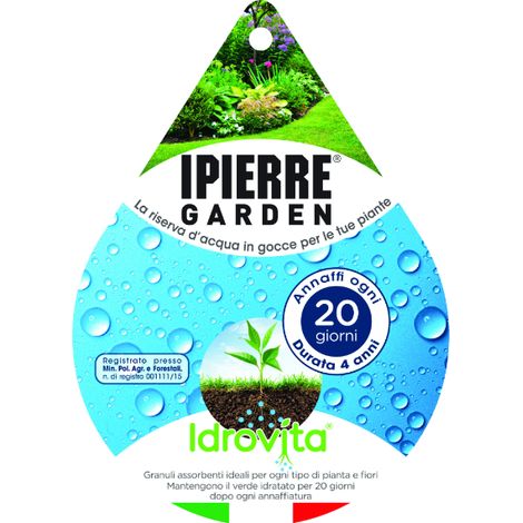 Polimero assorbente ipierre idrovita fino a 4 anni nel terreno - 5000.40