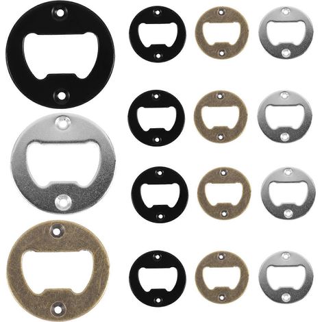 Kit d'inserts pour ouvre-bouteille à monter soi-même (1 pièce en résine avec vis et tournevis inclus) (1/5)