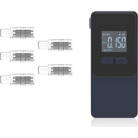 Détecteur D'Alcool Professionnel Portable AT808, Application , Détection de Gaz Expirés, Capteur de Pile à Combustible. (1/2)