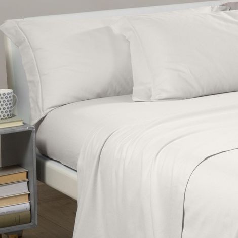 Parure de lit avec Housse de Couette 100% Coton 2 Taies d’Oreiller 50x80 cm, Linge de Lit Confortable et Elégant Housses de Couettes Pour 1 Personne ou 2 Personnes (1/5)