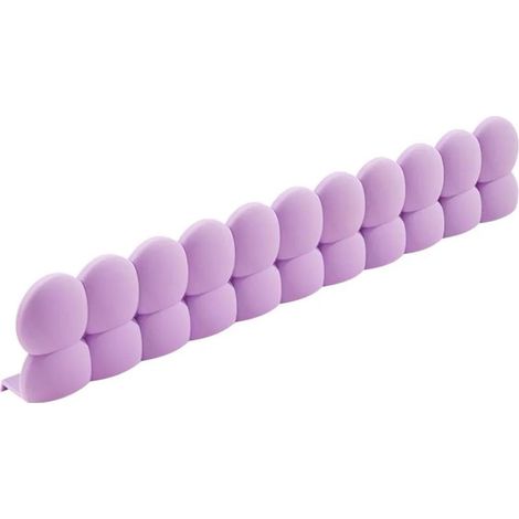 Butée de Lavabo en Silicone, Anti-Éclaboussures, Étanche, Facile à Nettoyer, pour Cuisine et Salle de Bains (Violet) (1/5)