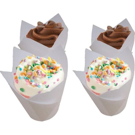 150 Mini-Tulpen-Papierförmchen für Cupcakes, Muffins, Hochzeits- und Geburtstagsdekorationen (1/3)
