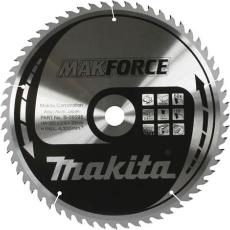 MAKITA B08523 235 X 30 40T CIRCULAR SAW BLADE (1/2)