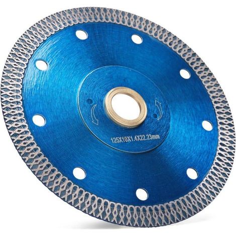 Diamanttrennscheibe Turbo Granit Marmor Fliesen Beton 125mm (1/5)