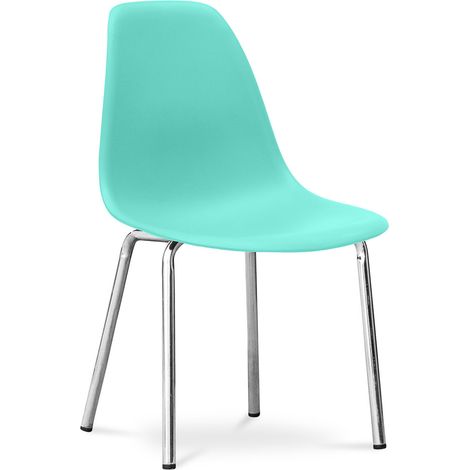 Dorwick Chair - Matt Turquoise (1/4)