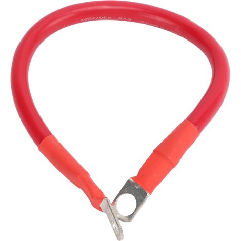 Câble de batterie 4AWG rouge, fil de terre souple et résistant, excellente robustesse, haute température, pour camping-cars, bateaux, voitures - 10mm² (1/5)