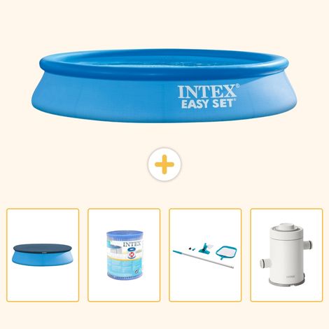 Intex Piscine Easy Set Ronde - 305x61 cm - 5-pièces  S130 (1/5)
