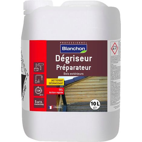 Desengrasante preparador para carpintería exterior Blanchon 10L listo para usar