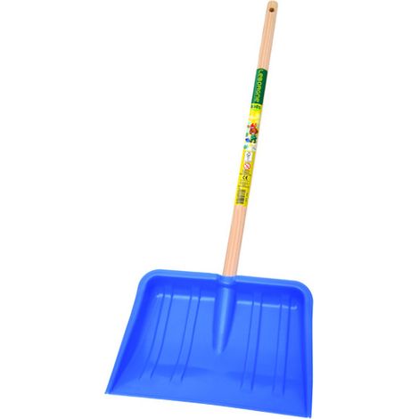 LEBORGNE Pelle Extra Large Plastique Enfant - manche bois certifié PEFC 100%